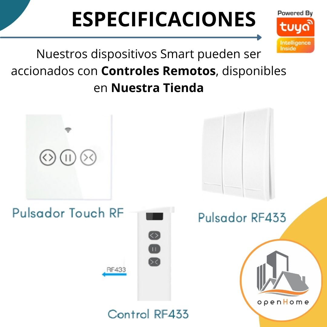Interruptor Tactil Para Persiana o Cortina Wifi - Image 8