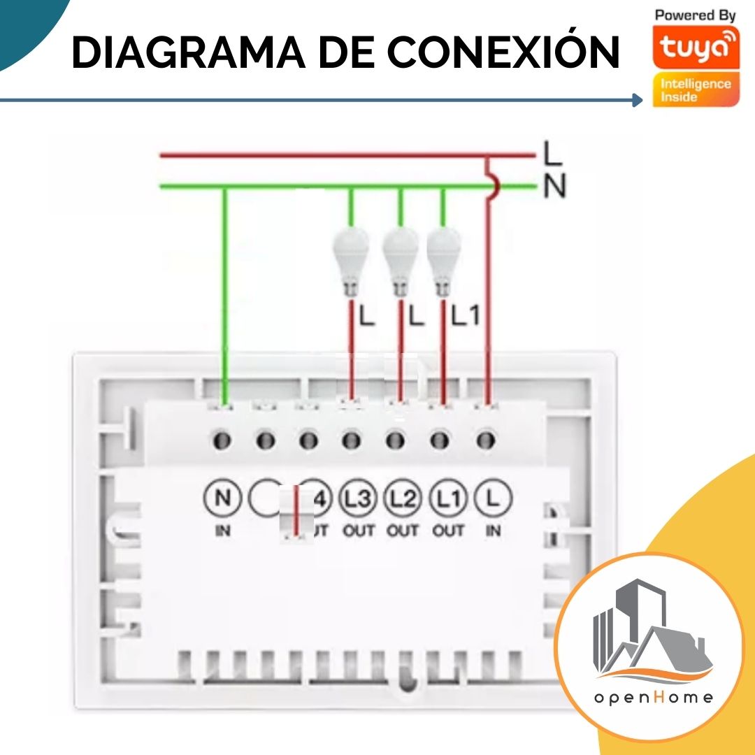Interruptor De Luz Wifi Tactil 3 C - Image 8