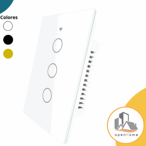 Interruptor De Luz Wifi Tactil 3 C
