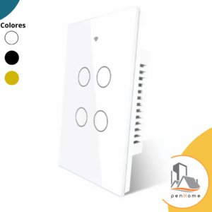Interruptor De Luz Tactil ZigBee 4 C