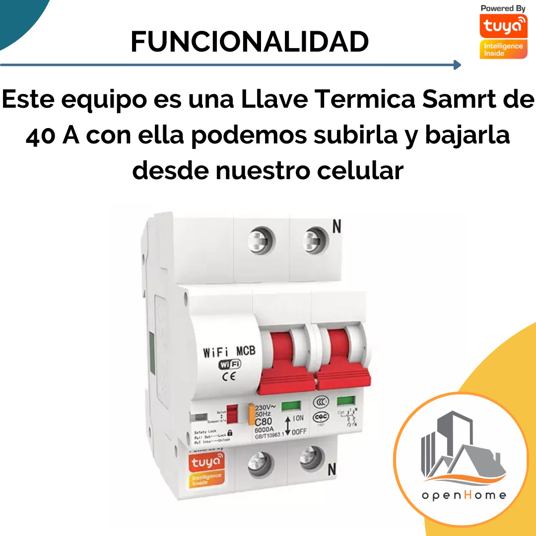 Llave Termica Smart Wifi Tetrapolar - Image 2