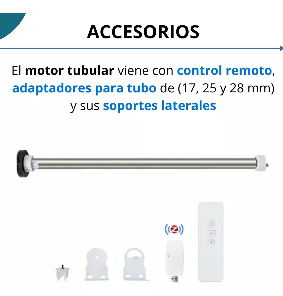 Motor Smart Tubular para Cortina Roller - Image 5