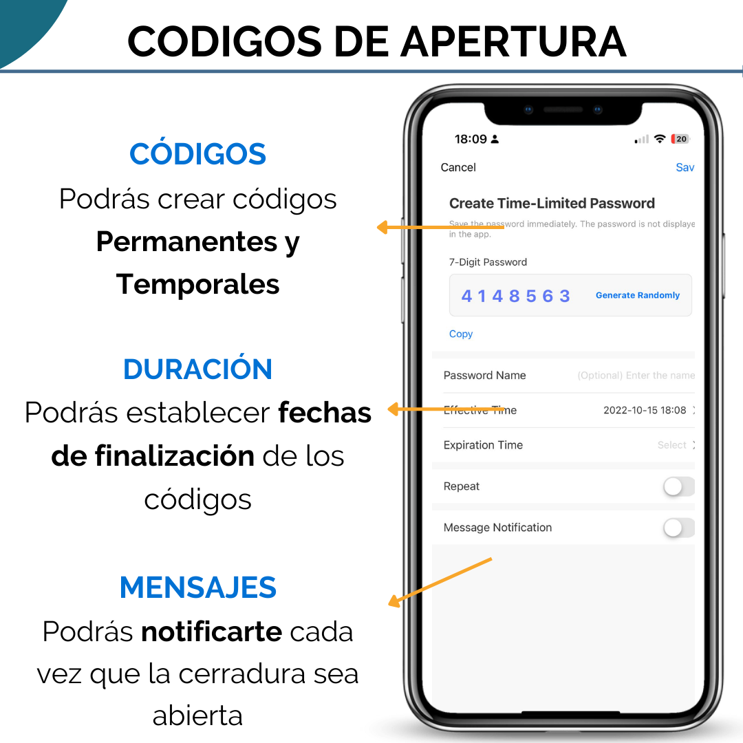 Cerradura Inteligente Wifi Exterior F2 - Image 3