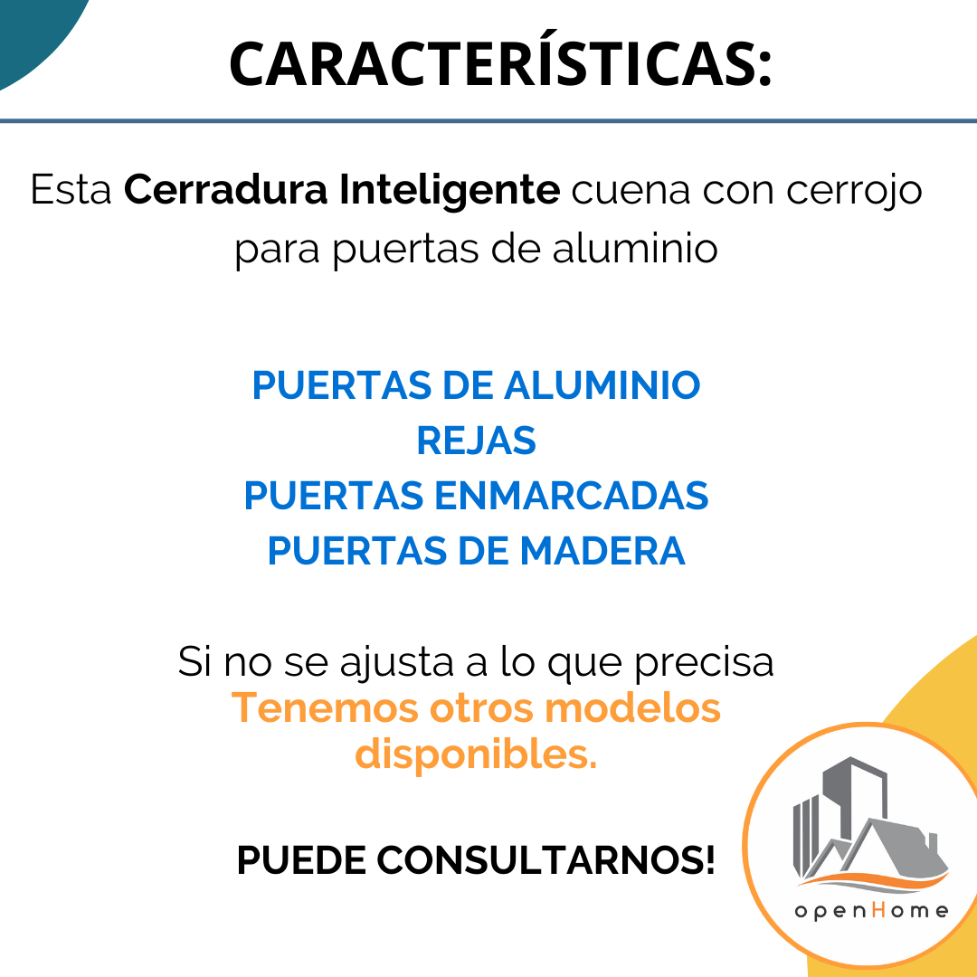 Cerradura Inteligente Wifi Exterior F2 - Image 5