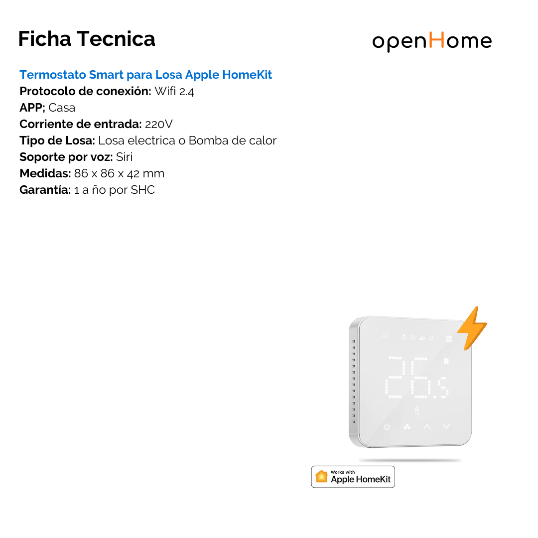 Termostato Smart Apple HomeKit - Image 8
