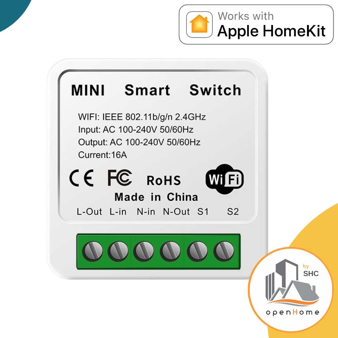 Smart Switch Apple Homekit 16 A