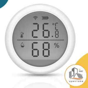 Sensor De Temperatura Y Humedad Wifi Con Pantalla | Domótica