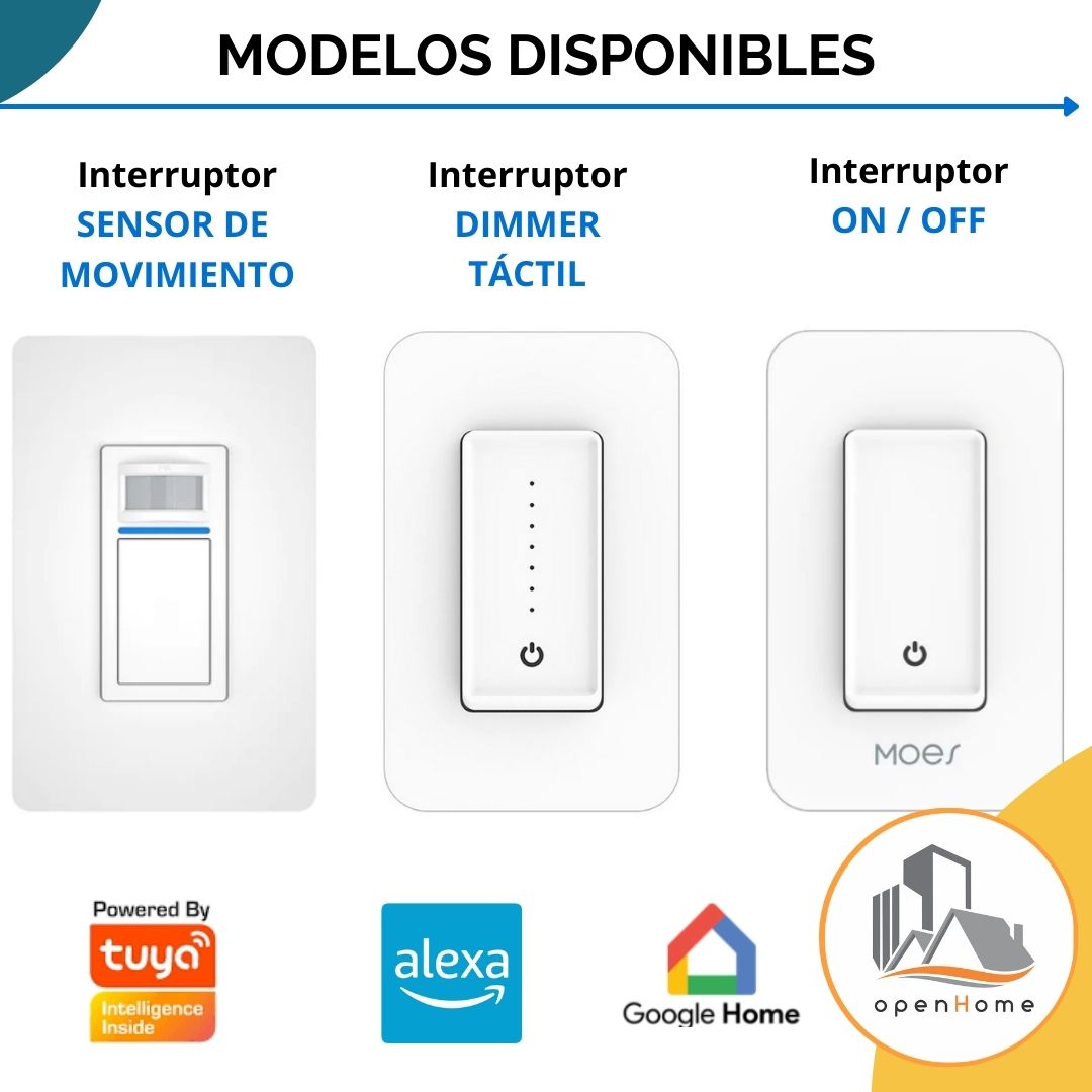 Interruptor De Luz Con Sensor De Movimiento Wifi | Tuya Smart - Image 2