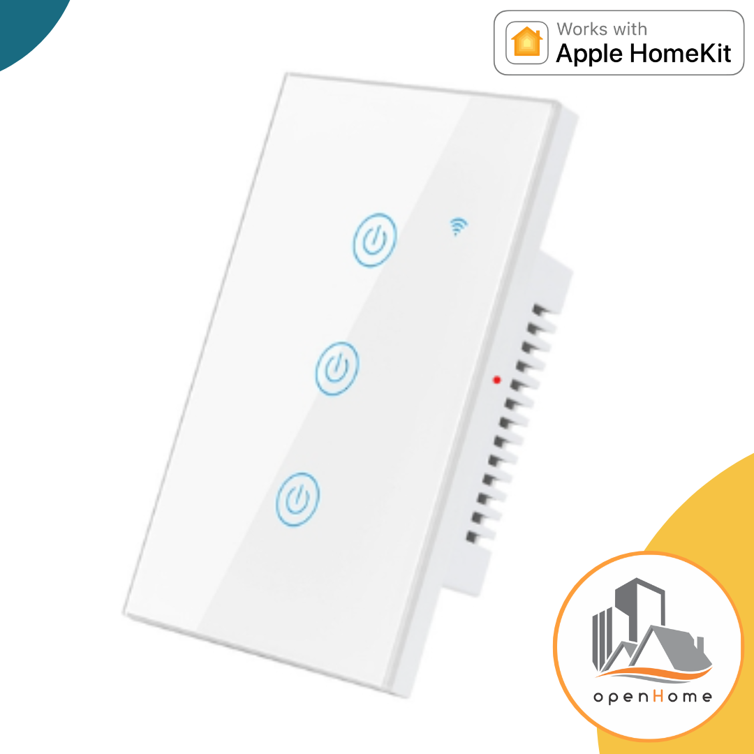 Interruptor de Luz Smart Apple Homekit 3 Canales