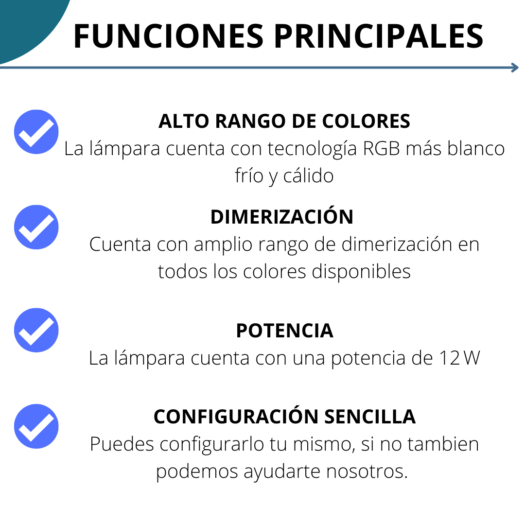 Lampara de Mesa Smart Wifi - Image 3