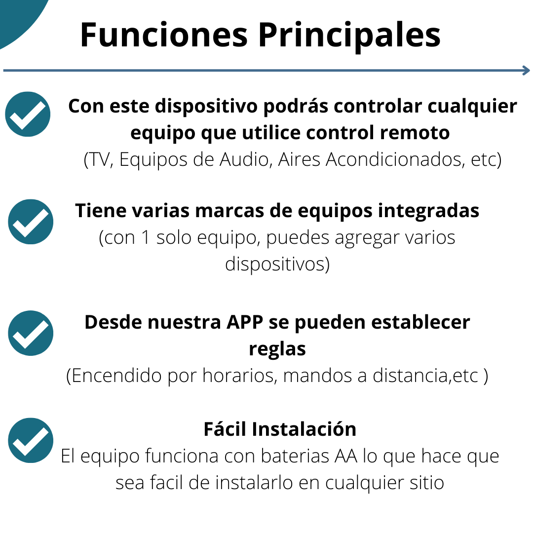 Control Remoto Universal IR Zigbee a pilas - Image 3