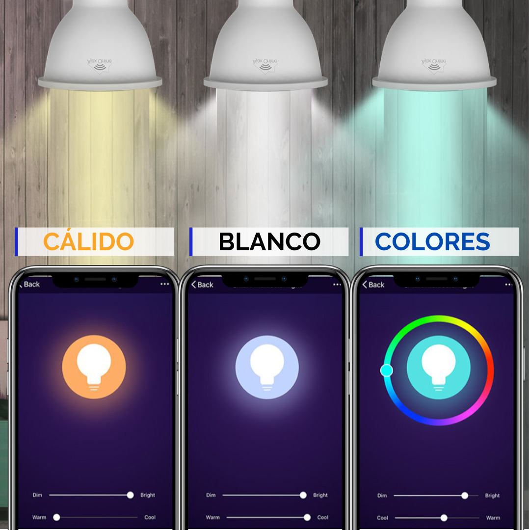 Lámpara Led Wifi Dicroica GU10 RGBW Wifi - Image 2