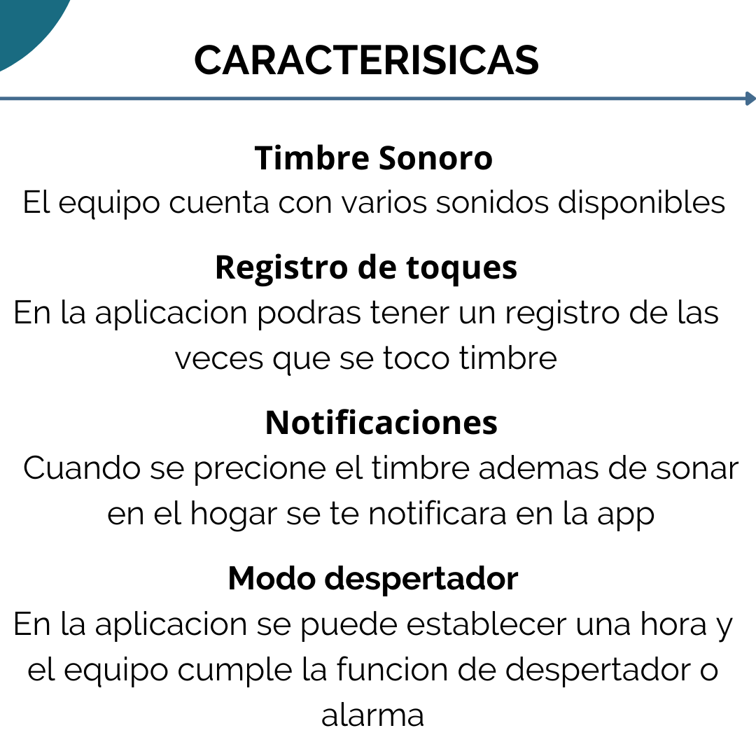 Timbre Inteligente Wifi | Tuya Smart - Image 3