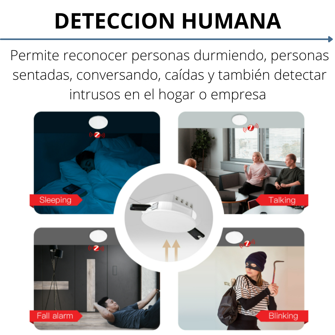 Sensor De Presencia Humana Movimiento Zigbee PIR - Image 4