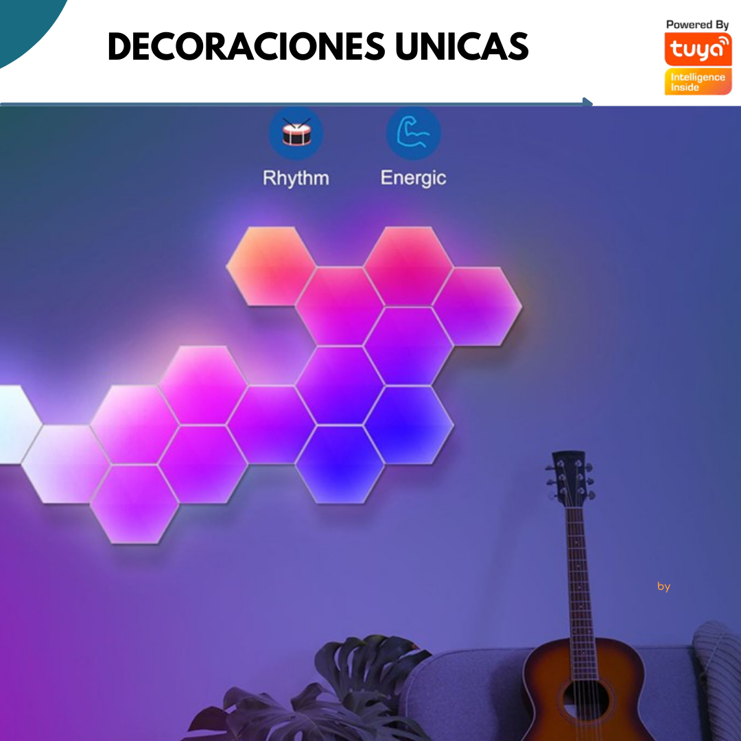Hexágonos Led RGBIC Smart Wifi - Image 5