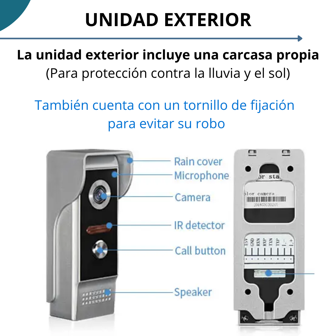 Video Portero Smart Wifi, Con Panel De Control - Image 8