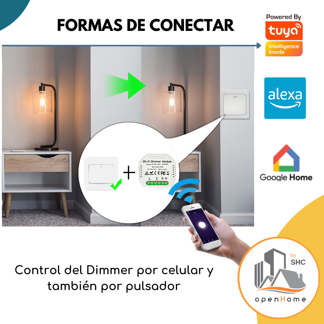 Switch Dimmer Zigbee 1 Canal | Tuya Smart | Domótica - Image 6