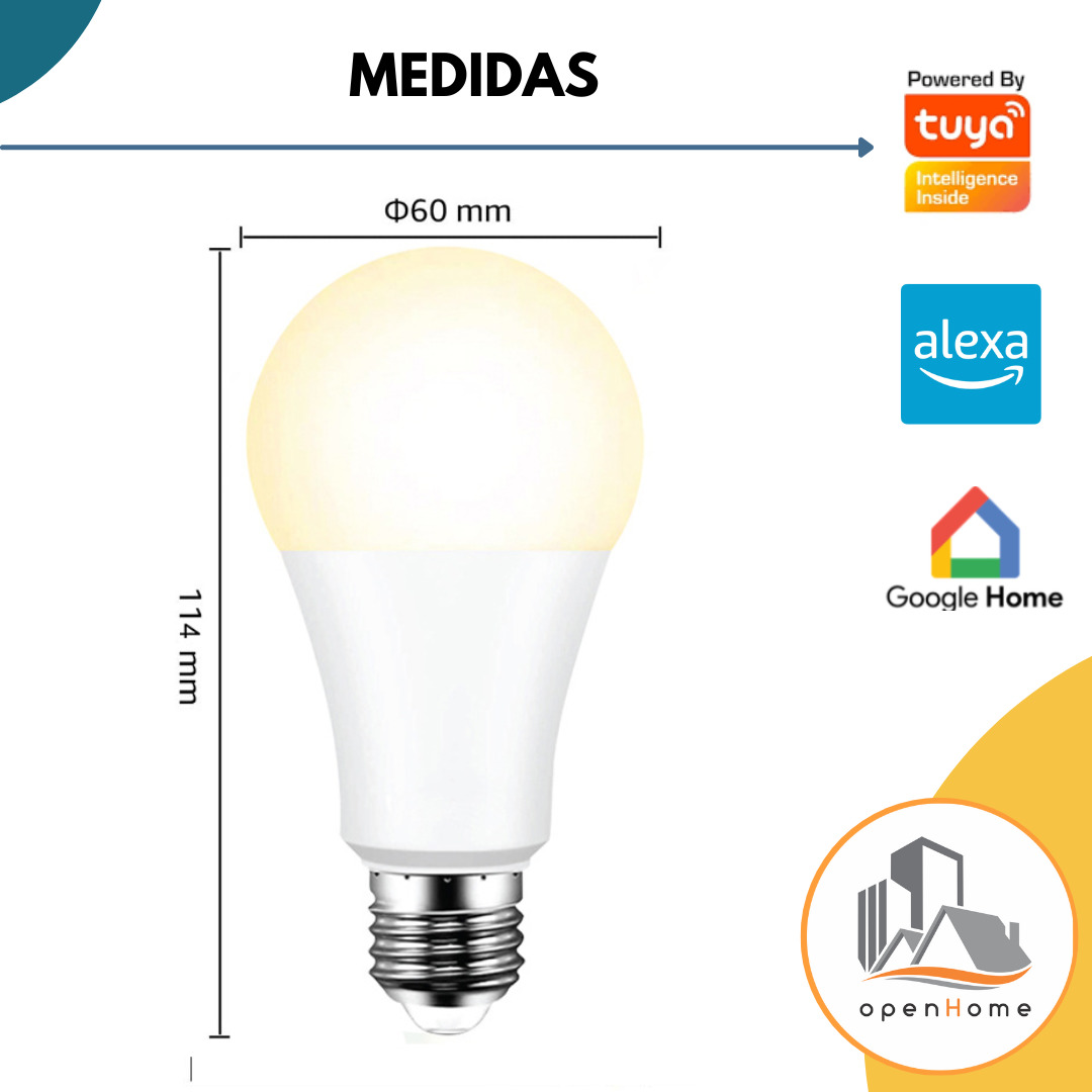 Lámpara Led Wifi RGB 9W - Image 5