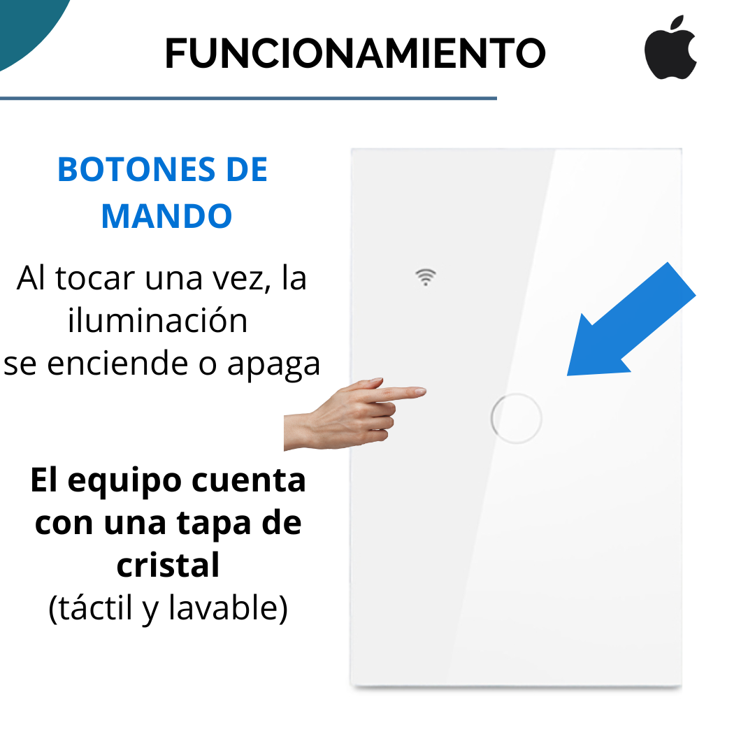 Interruptor de Luz Smart Apple Homekit 3 Canales - Image 5