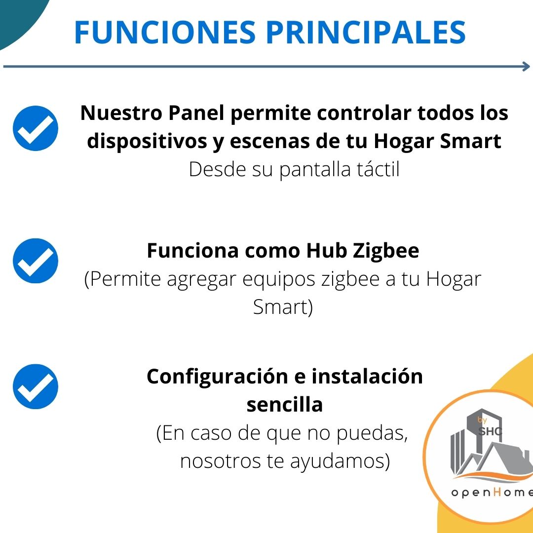 Panel De Control Para Hogar Smart | Hub Zigbee - Image 9