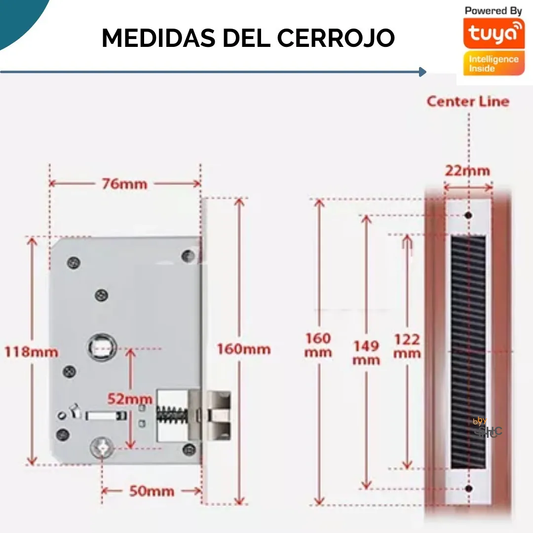 Cerradura Inteligente Wifi Interior X2 PRO - Image 8