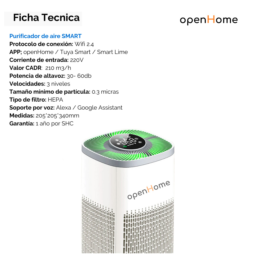 Purificador de Aire Smart | Tuya Smart - Image 9