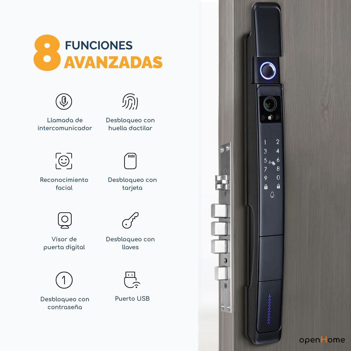 Cerradura Inteligente Wifi Exterior A 216 Slim IP 65 - Image 2