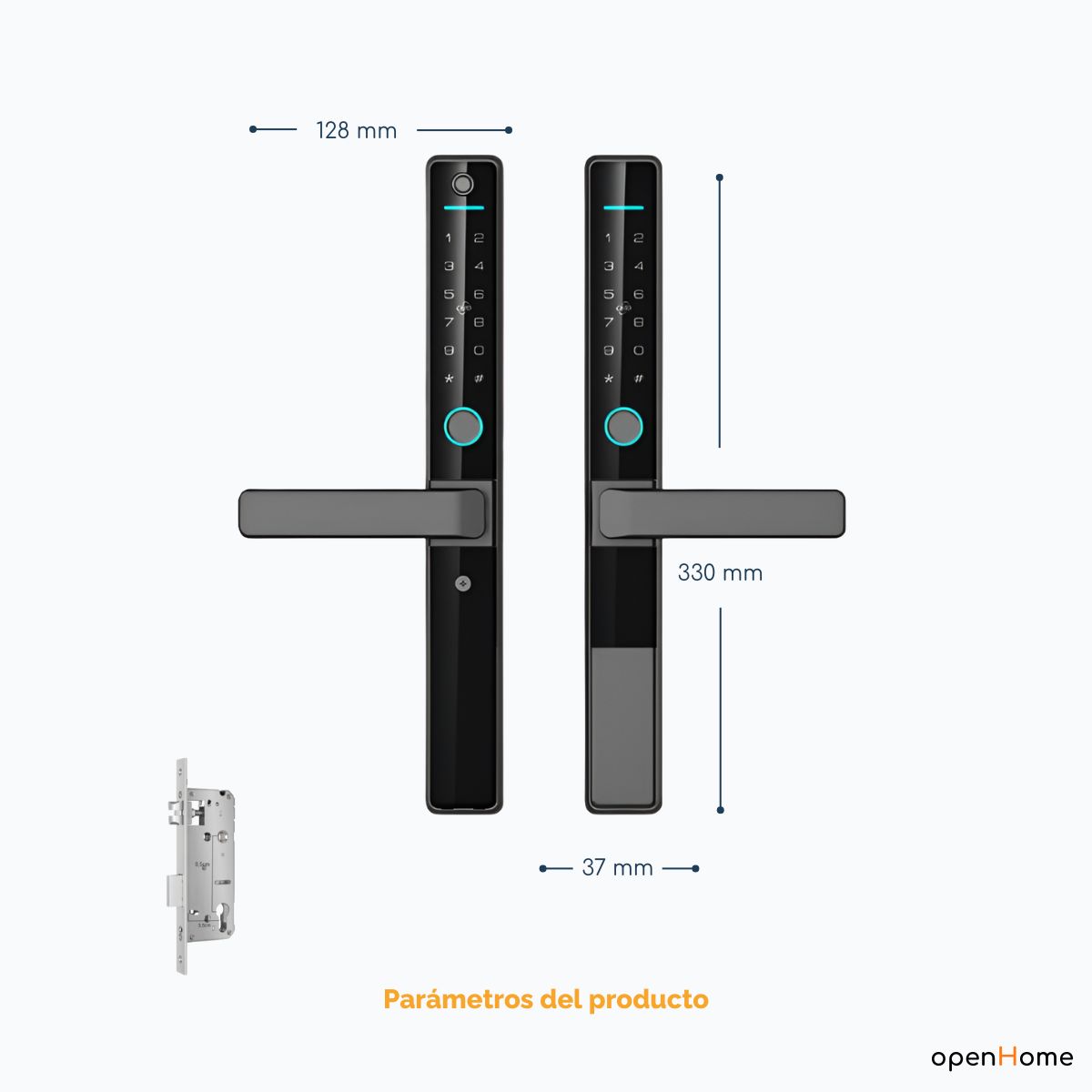 Cerradura Inteligente Exterior J04 doble huella - Image 4