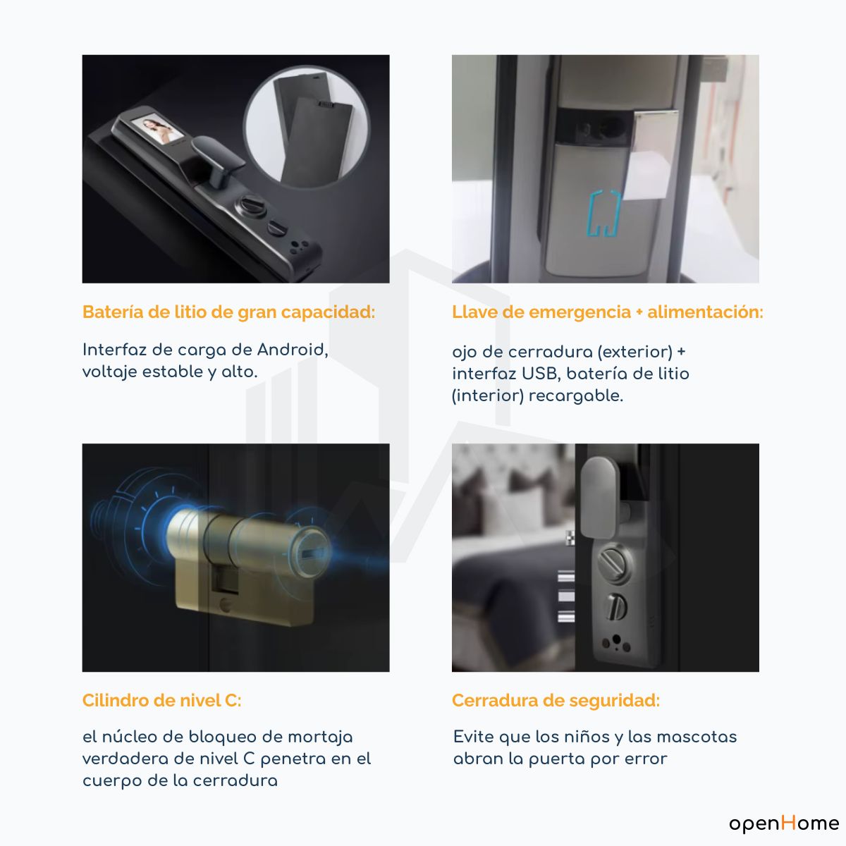 Cerradura Inteligente Wifi Exterior H20P con Face ID - Image 7