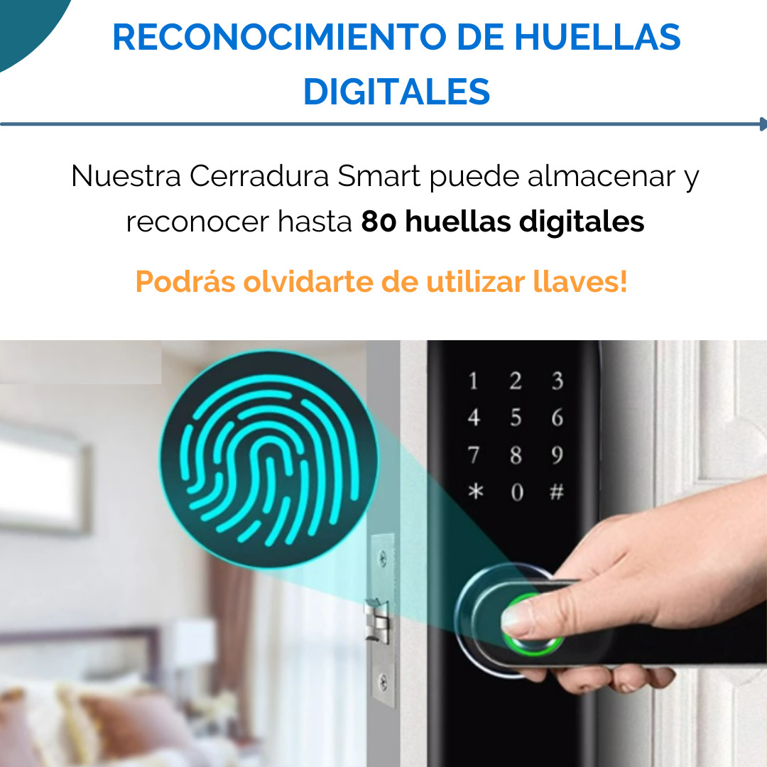 Cerradura Inteligente Wifi Exterior Con Intercomunicador - Image 3
