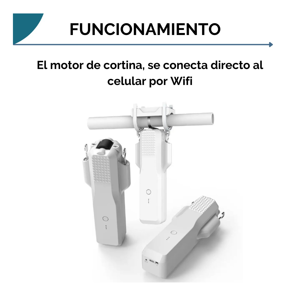 Robot Para Cortina De Palo Romano Zigbee | Apple Homekit - Image 3