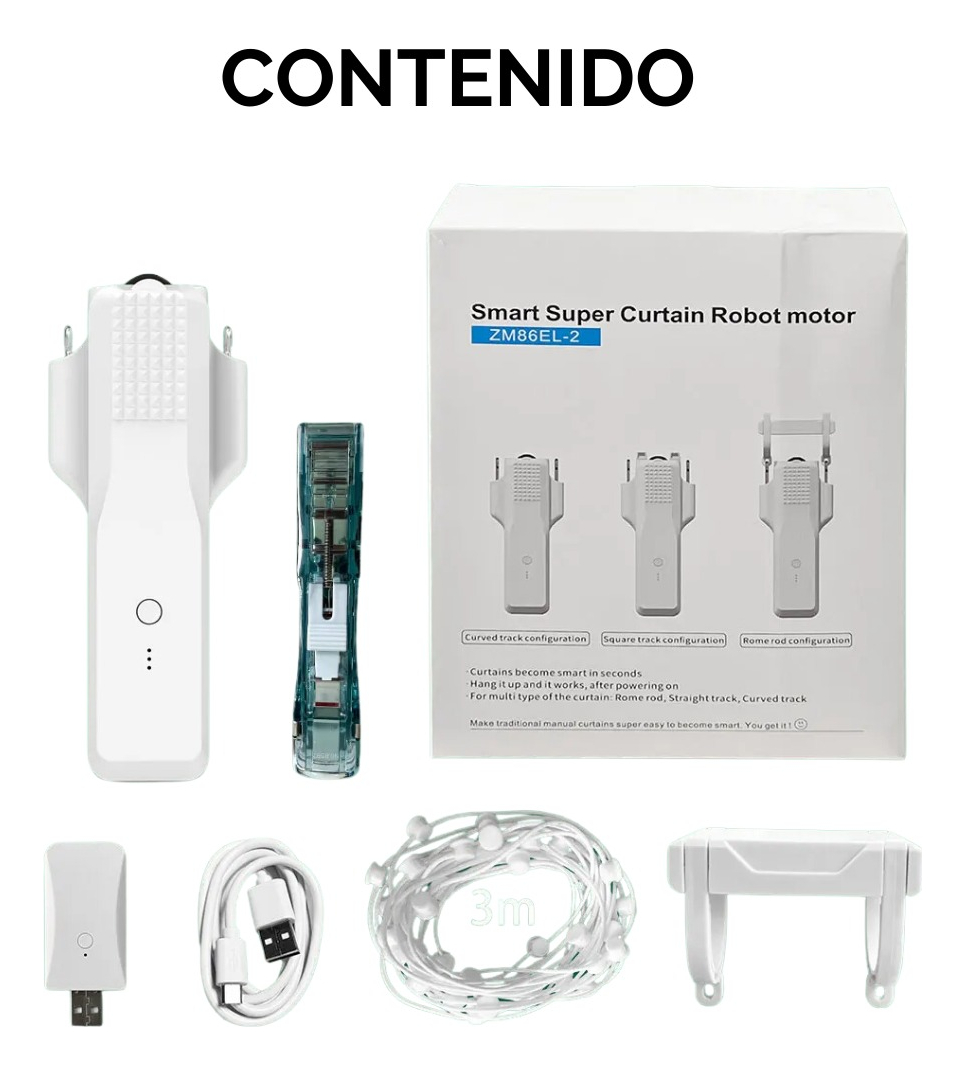 Robot Para Cortina De Palo Romano Zigbee | Apple Homekit - Image 7