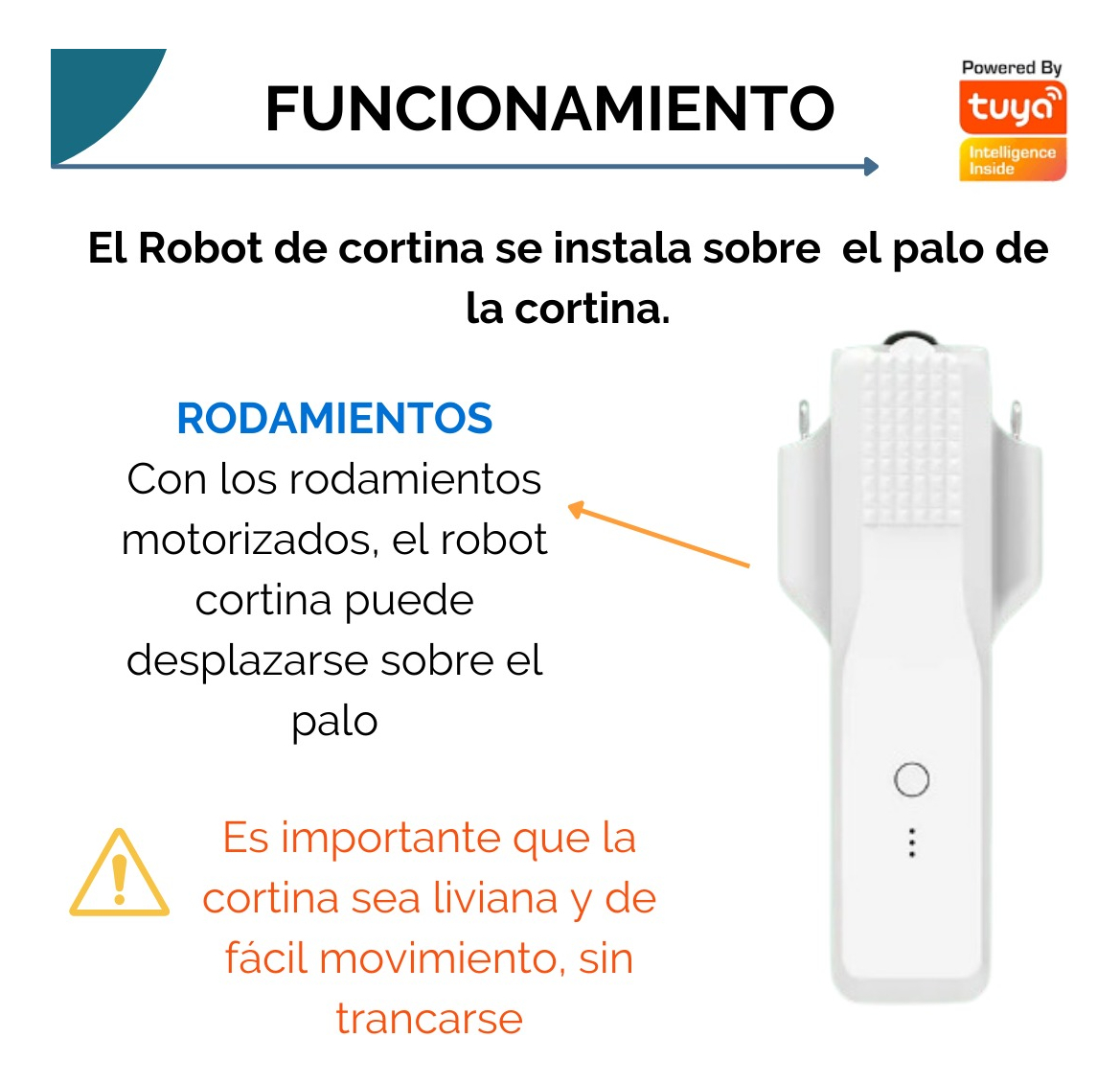 Robot Para Cortina De Palo Romano Zigbee | Apple Homekit - Image 5