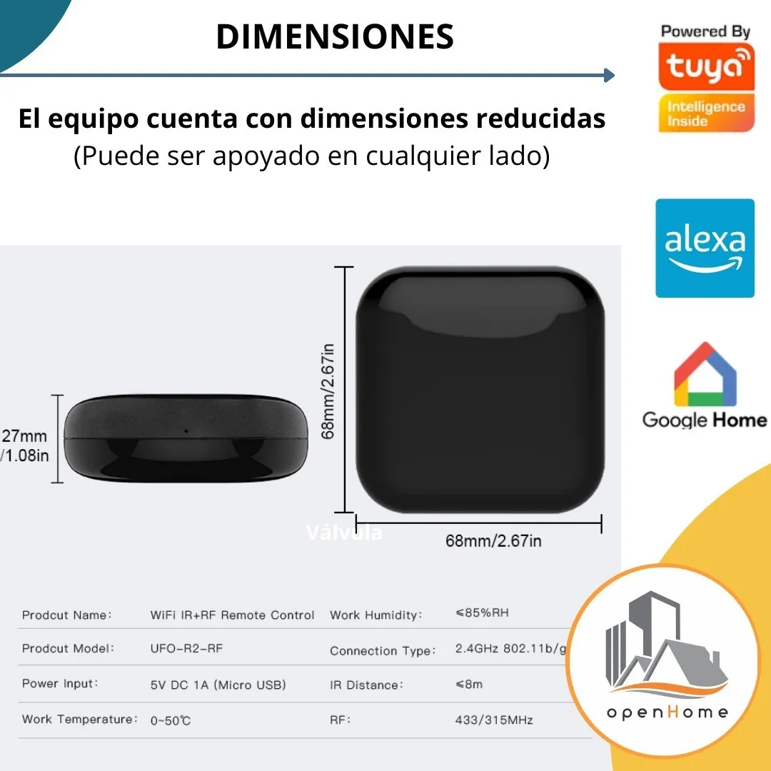 Control Infrarrojo + Radio Frecuencia Wifi - Image 2