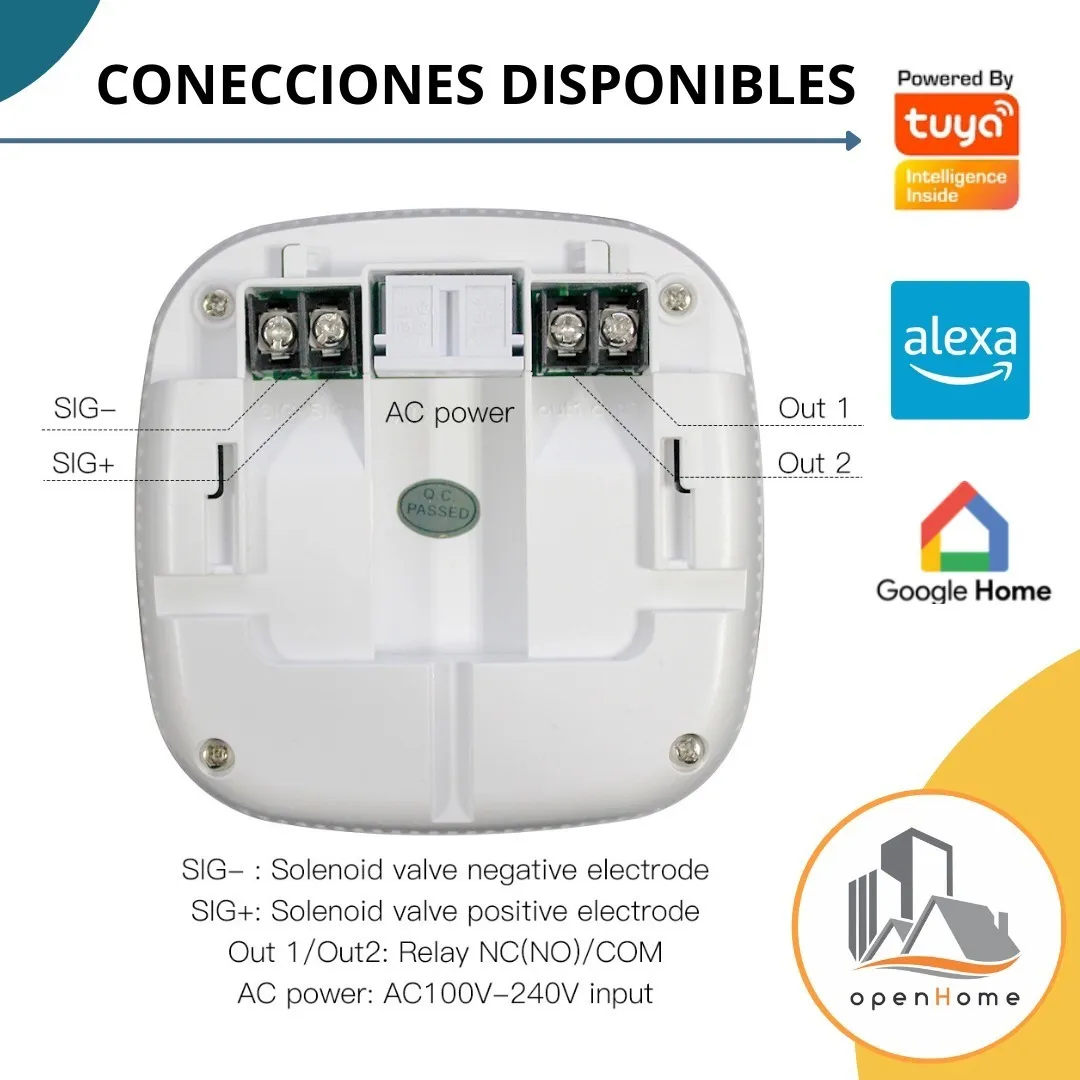 Sensor De Gas Inteligente Wifi Alarma (WF-GLD) - Image 4