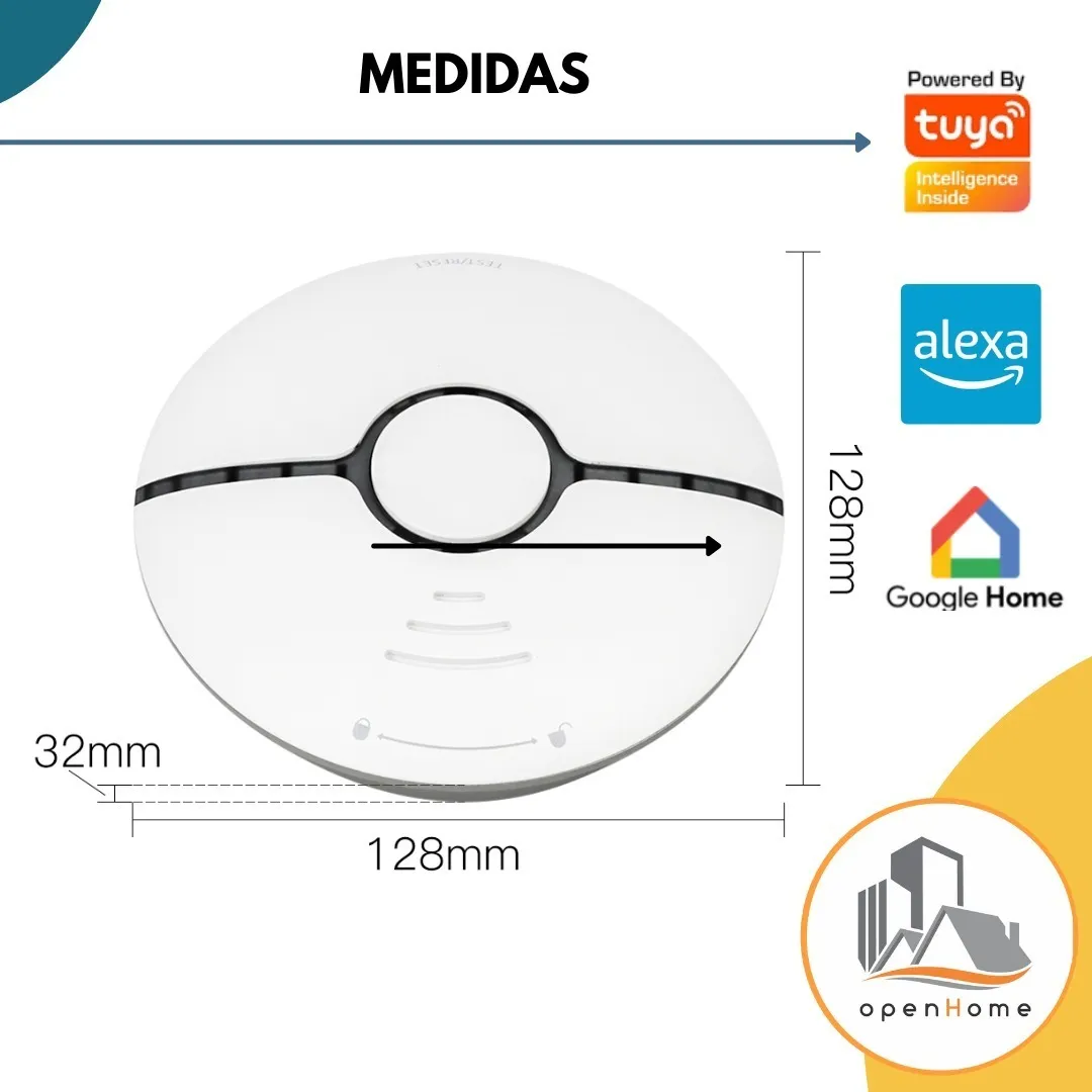 Sensor De Humo Inteligente Wifi Alarma (WF-SSD) - Image 7