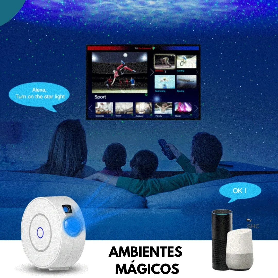 Proyector De Estrellas Y Galaxias Wifi (NX) - Image 4