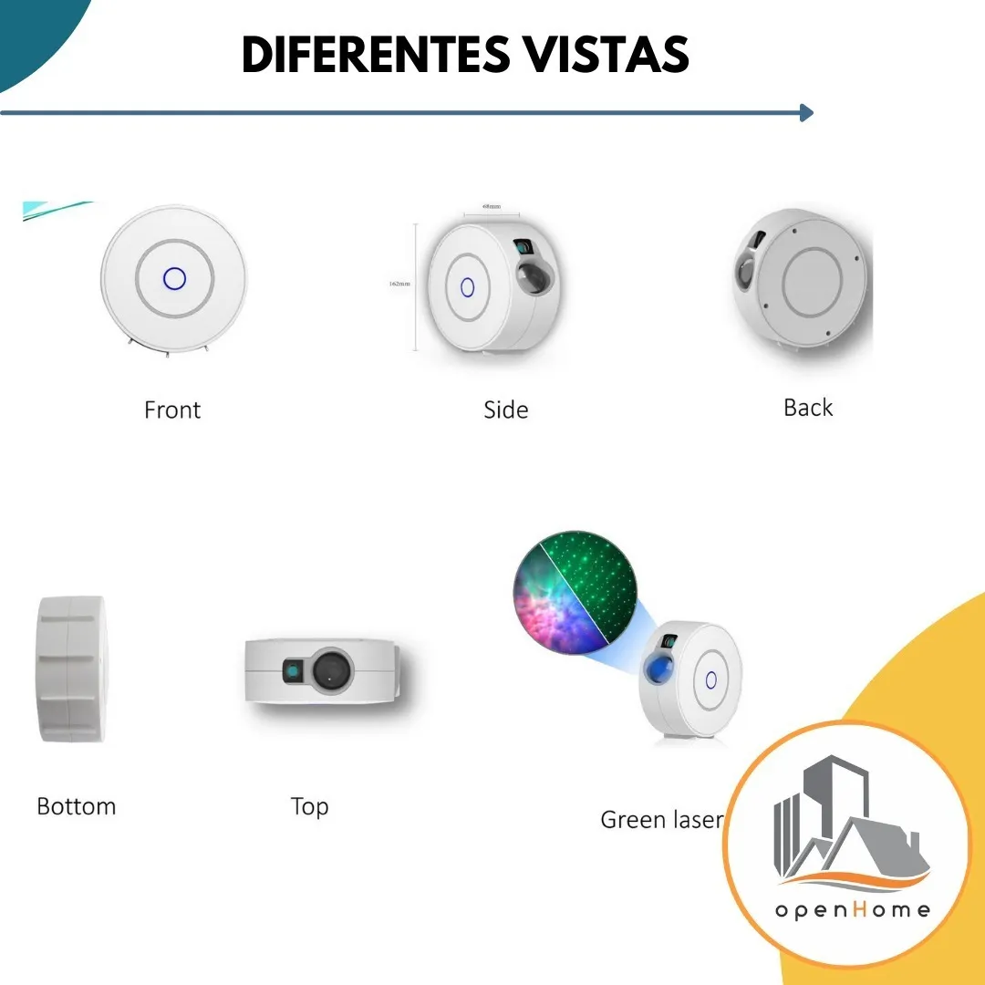 Proyector De Estrellas Y Galaxias Wifi (NX) - Image 3
