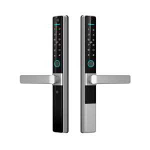 Cerradura Inteligente Exterior J04 doble huella Gris