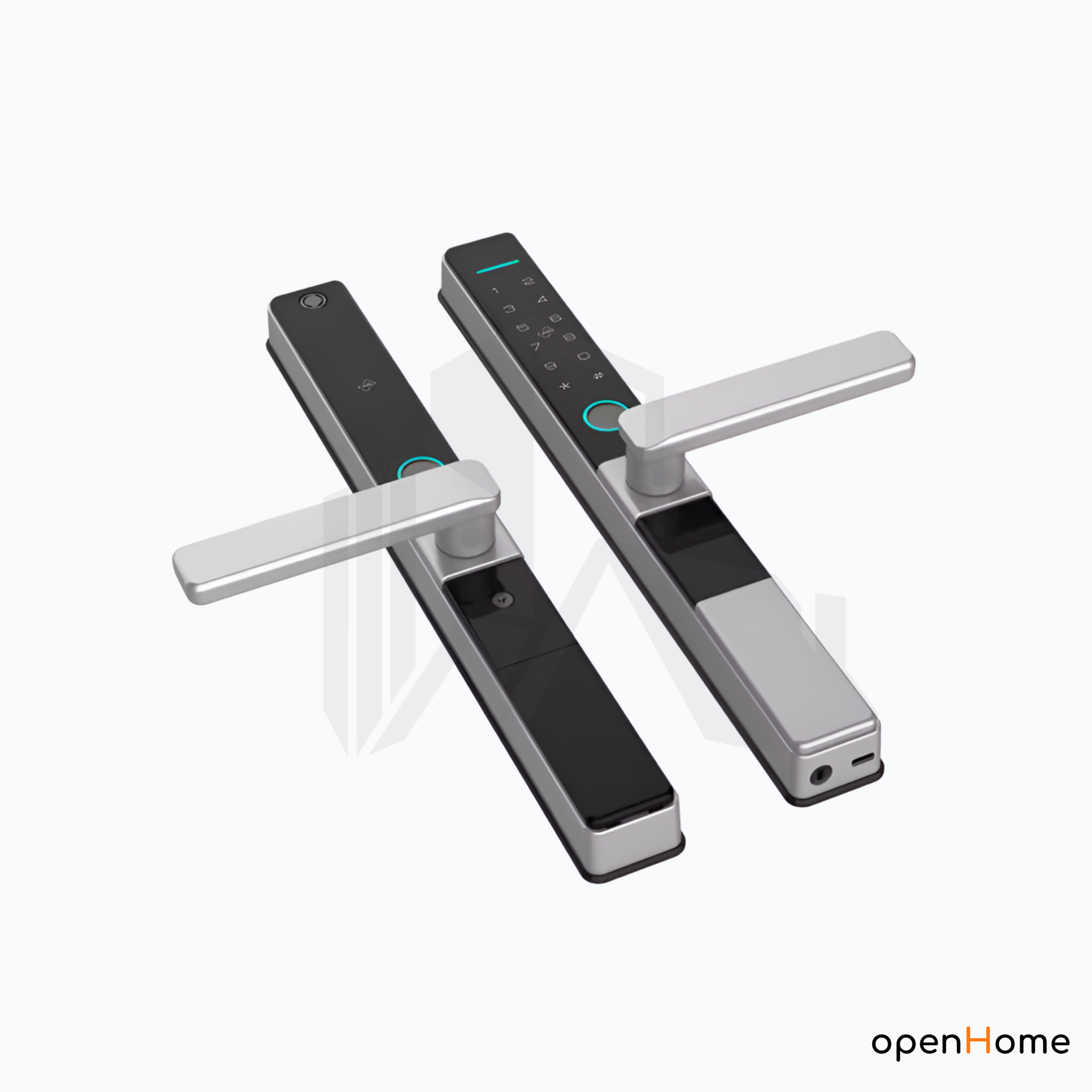 Cerradura Inteligente Exterior J04 doble huella Gris - Image 9